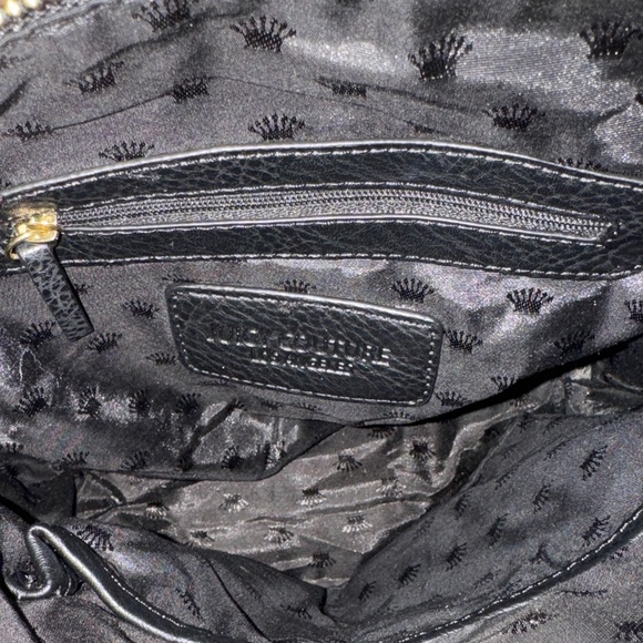 Juicy Couture Black Satchel with Gold Accents - Picture 8 of 15